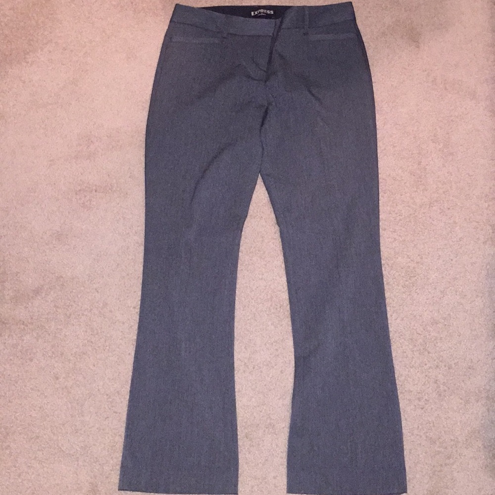 Express Columnist Work Pants 2S dark Grey